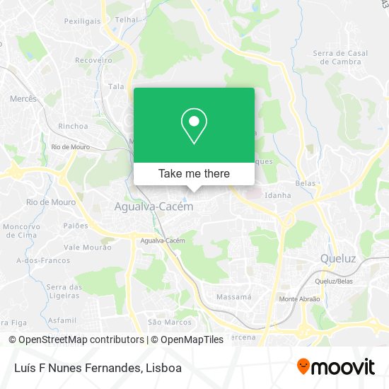 Luís F Nunes Fernandes map