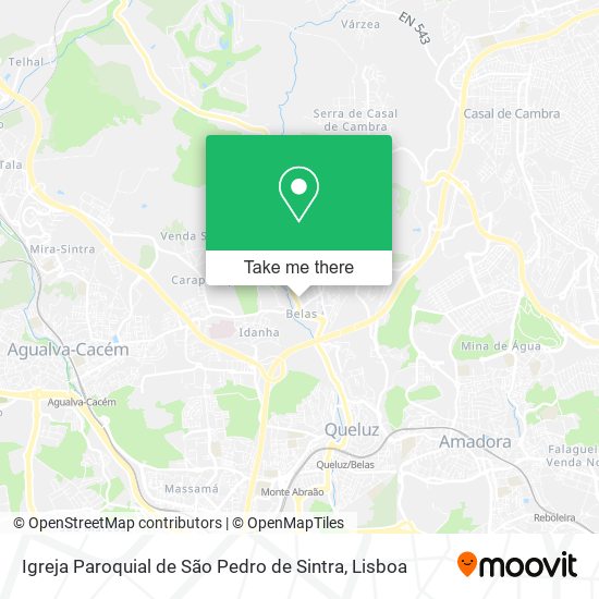 Igreja Paroquial de São Pedro de Sintra map