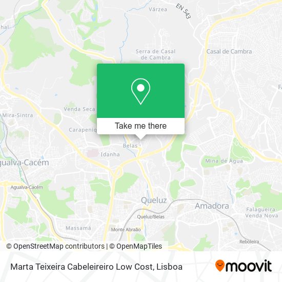 Marta Teixeira Cabeleireiro Low Cost map