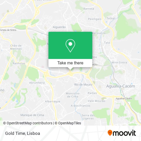 Gold Time map