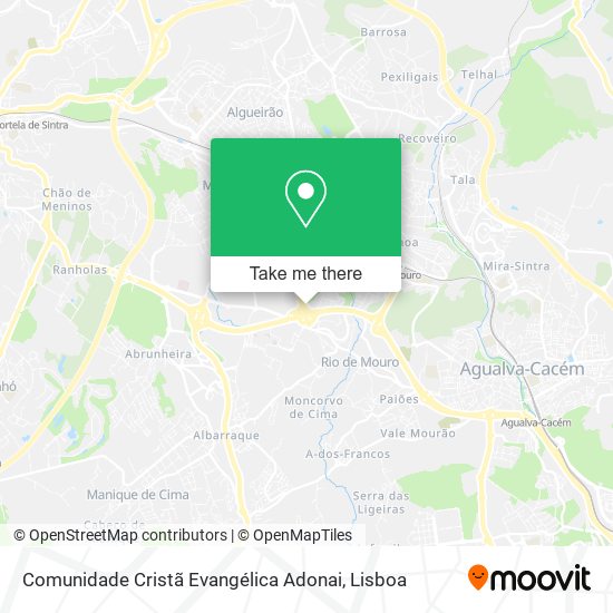 Comunidade Cristã Evangélica Adonai map