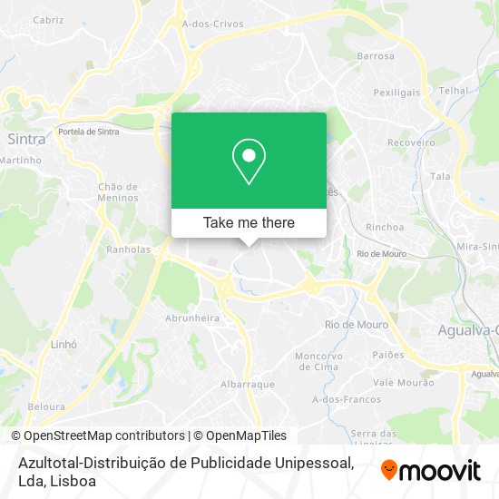 Azultotal-Distribuição de Publicidade Unipessoal, Lda map