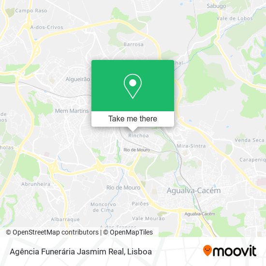 Agência Funerária Jasmim Real map