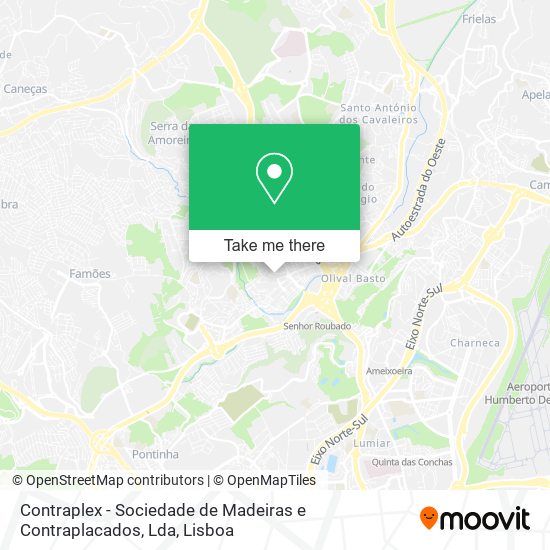 Contraplex - Sociedade de Madeiras e Contraplacados, Lda map