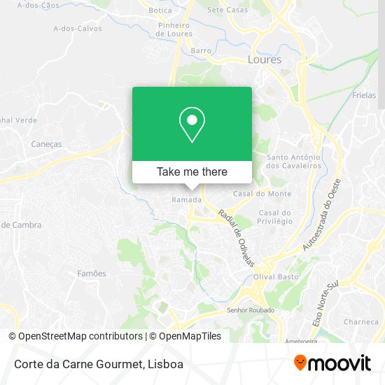 Corte da Carne Gourmet map