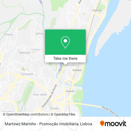 Martinez Marinho - Promoção Imobiliária mapa
