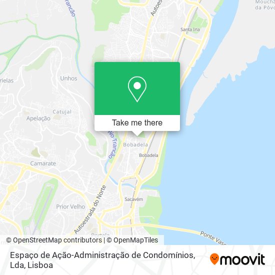 Espaço de Ação-Administração de Condomínios, Lda mapa