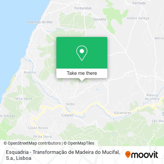 Esquadria - Transformação de Madeira do Mucifal, S.a. map