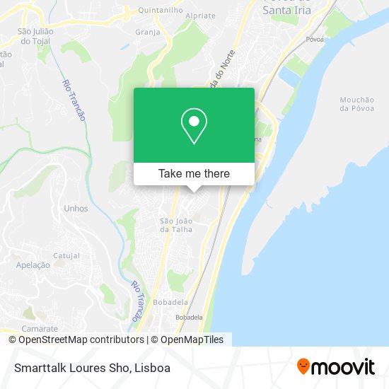 Smarttalk Loures Sho map