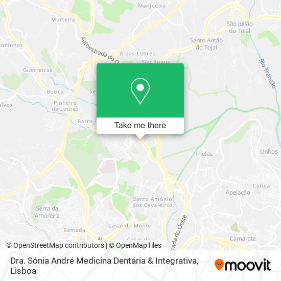 Dra. Sónia André Medicina Dentária & Integrativa map