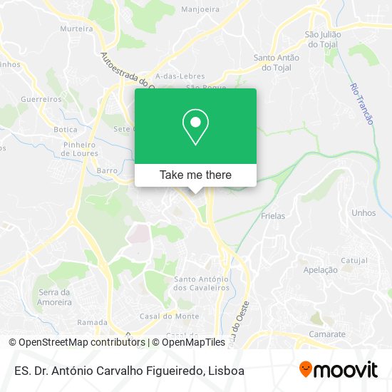 ES. Dr. António Carvalho Figueiredo map
