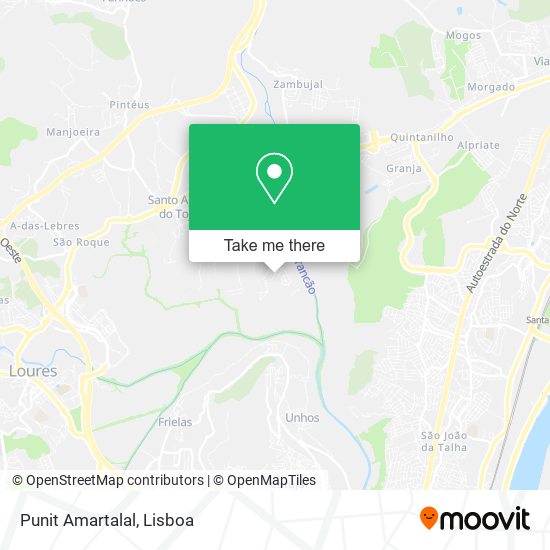 Punit Amartalal mapa