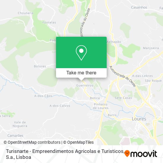 Turisnarte - Empreendimentos Agricolas e Turisticos, S.a. map