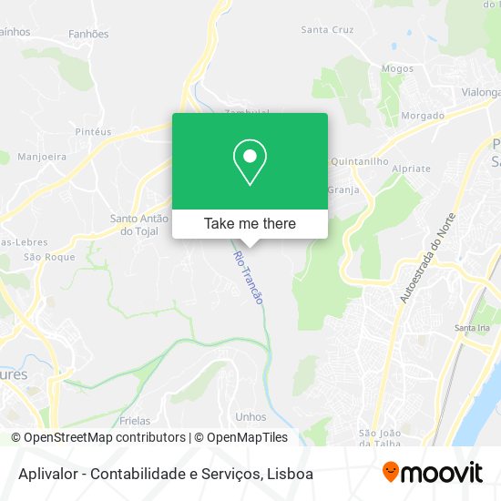 Aplivalor - Contabilidade e Serviços mapa