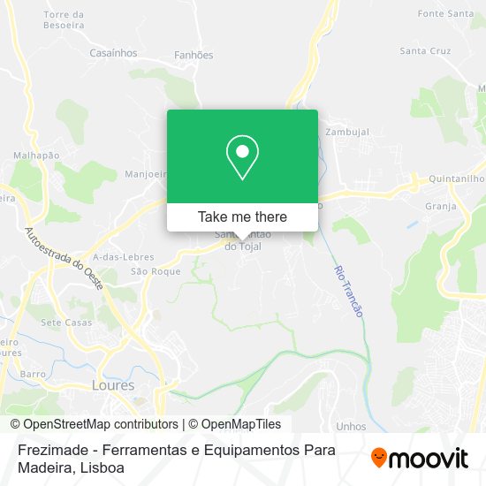 Frezimade - Ferramentas e Equipamentos Para Madeira mapa