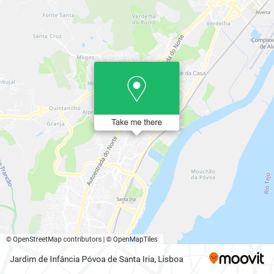 Jardim de Infância Póvoa de Santa Iria map