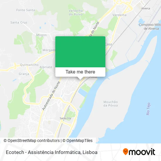 Ecotech - Assistência Informática map