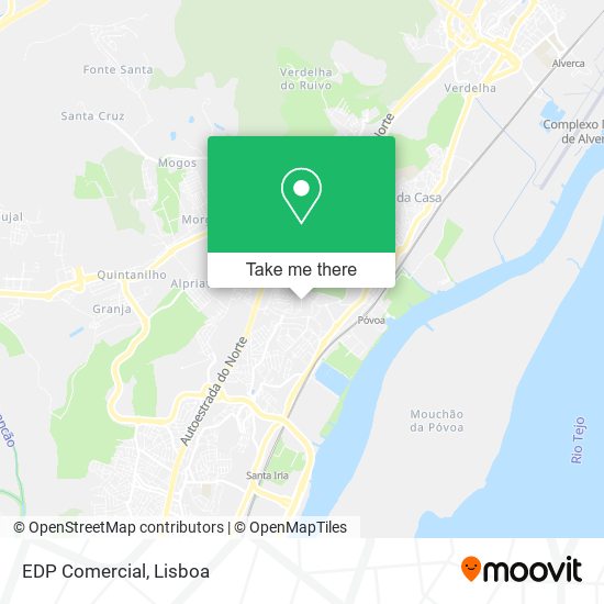 EDP Comercial mapa