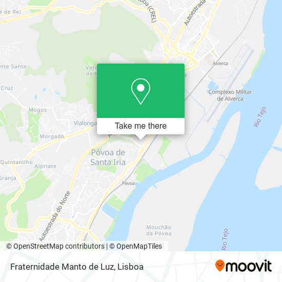Fraternidade Manto de Luz map