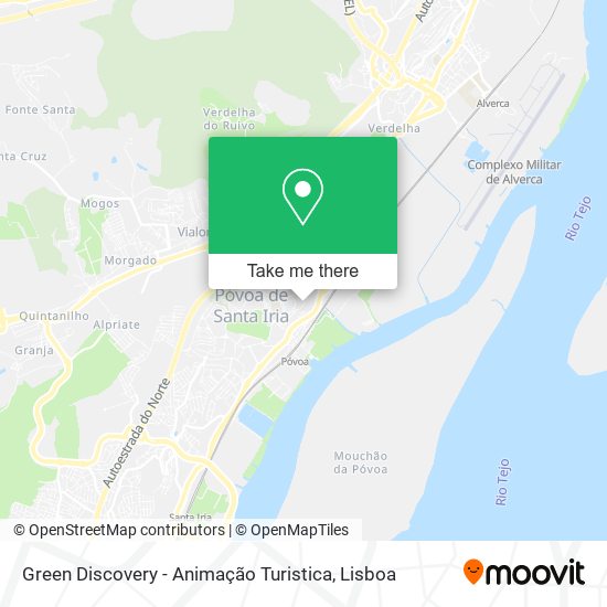 Green Discovery - Animação Turistica map