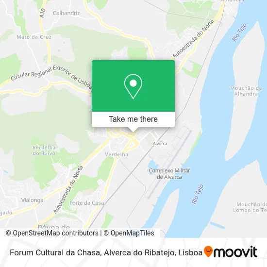 Forum Cultural da Chasa, Alverca do Ribatejo map