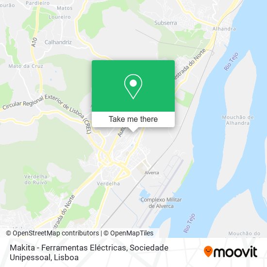 Makita - Ferramentas Eléctricas, Sociedade Unipessoal map
