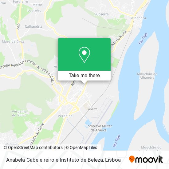 Anabela-Cabeleireiro e Instituto de Beleza map