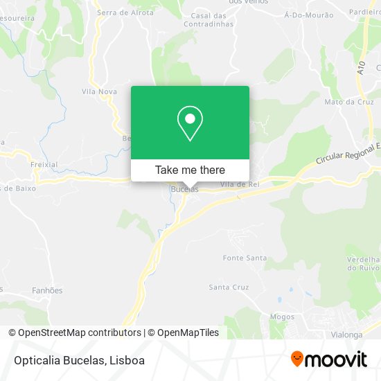 Opticalia Bucelas mapa