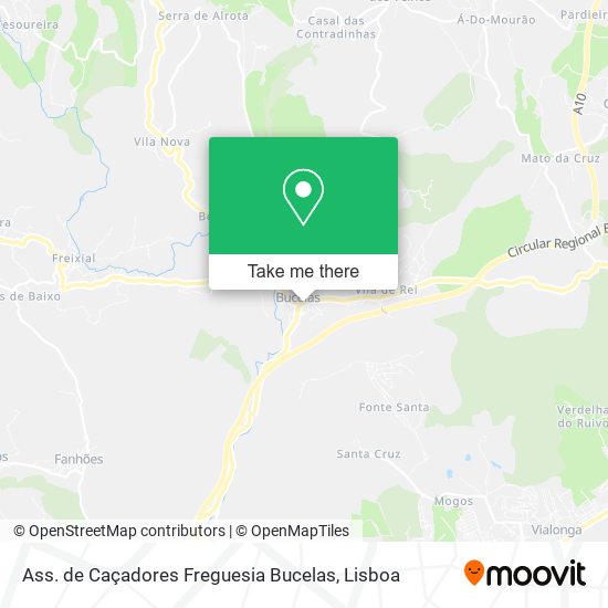 Ass. de Caçadores Freguesia Bucelas map