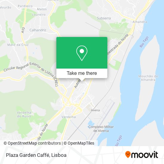 Plaza Garden Caffé map