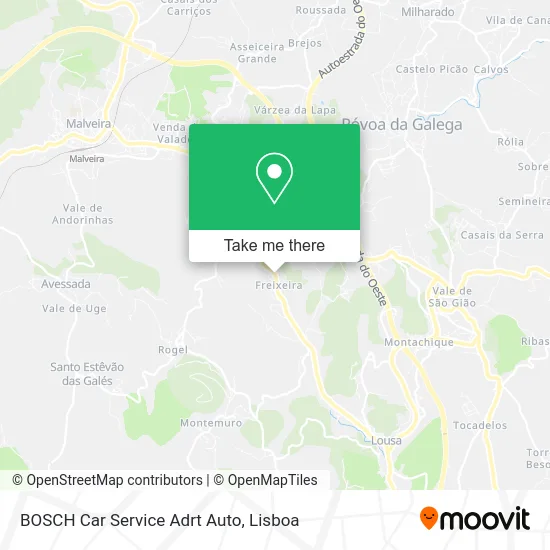 BOSCH Car Service Adrt Auto map
