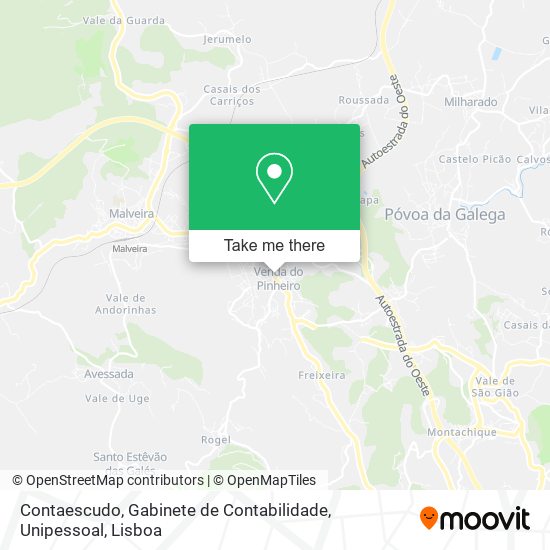 Contaescudo, Gabinete de Contabilidade, Unipessoal map