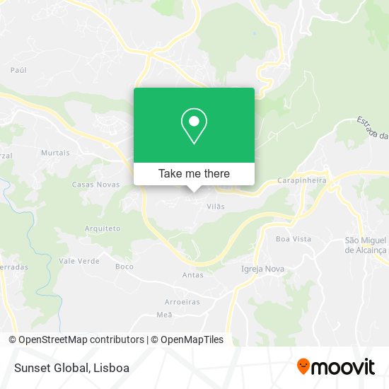 Sunset Global mapa