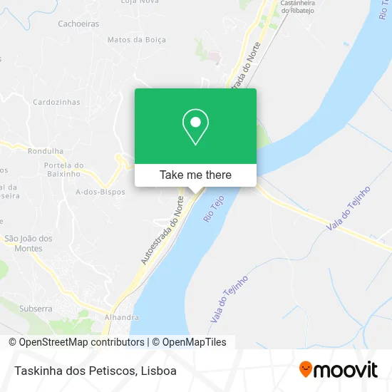 Taskinha dos Petiscos map