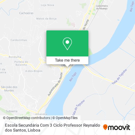 Escola Secundária Com 3 Ciclo Professor Reynaldo dos Santos map
