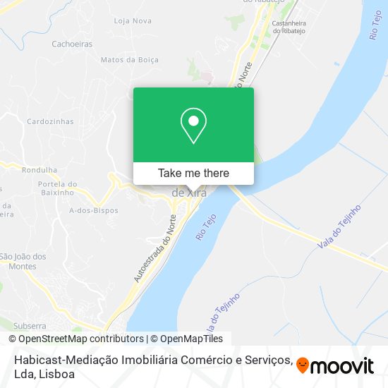 Habicast-Mediação Imobiliária Comércio e Serviços, Lda map