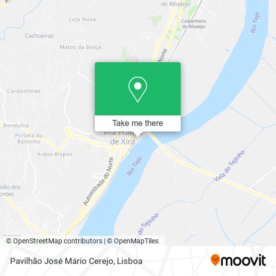 Pavilhão José Mário Cerejo map