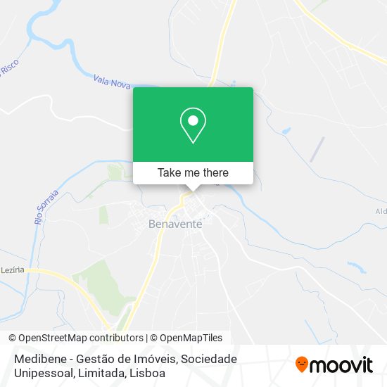 Medibene - Gestão de Imóveis, Sociedade Unipessoal, Limitada mapa