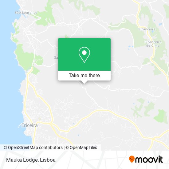 Mauka Lodge map