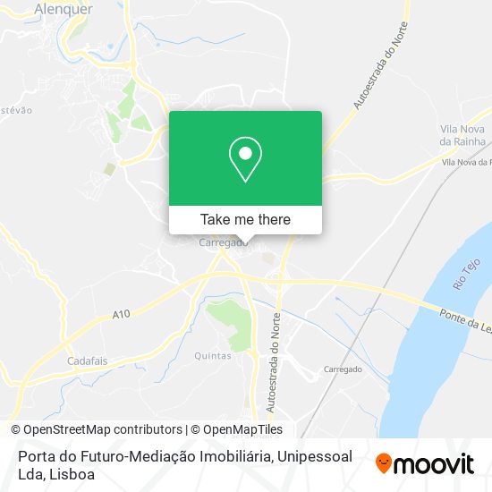 Porta do Futuro-Mediação Imobiliária, Unipessoal Lda map