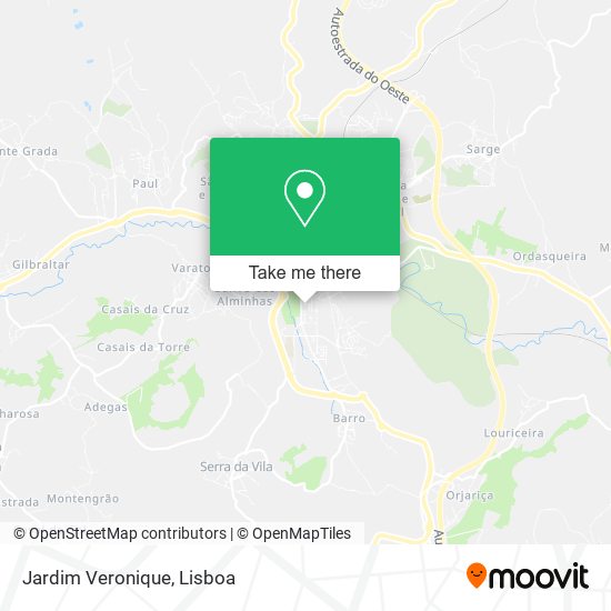 Jardim Veronique mapa