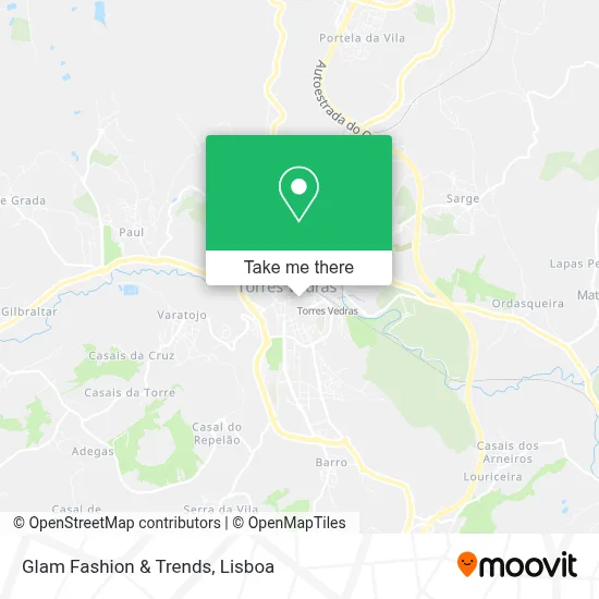 Glam Fashion & Trends map