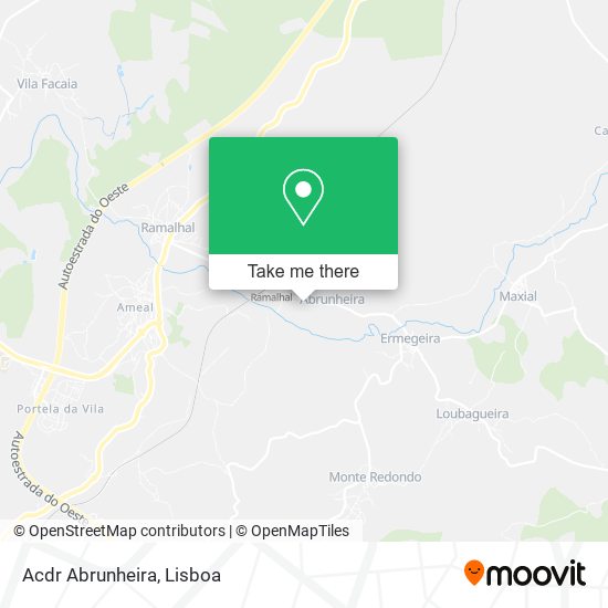 Acdr Abrunheira mapa