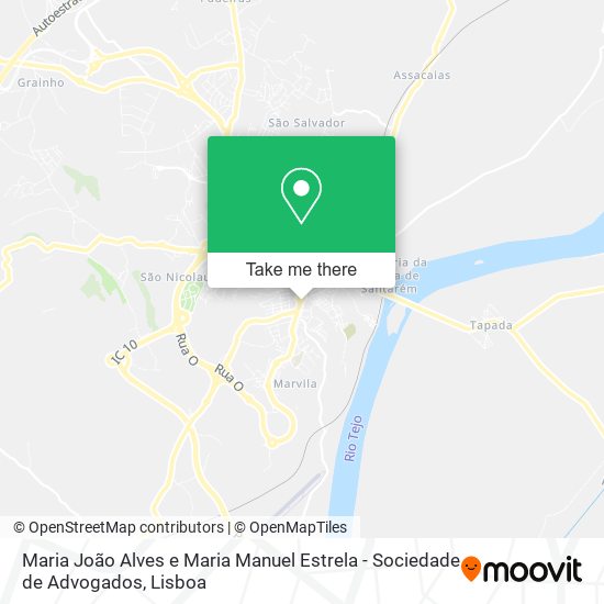 Maria João Alves e Maria Manuel Estrela - Sociedade de Advogados map