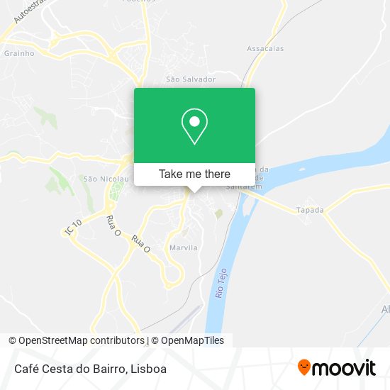 Café Cesta do Bairro map