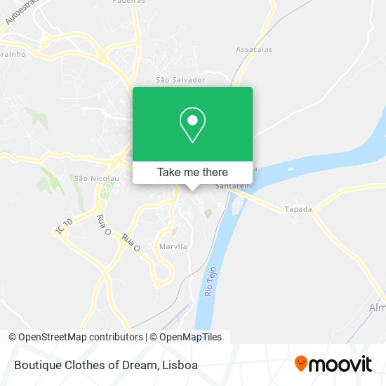 Boutique Clothes of Dream map