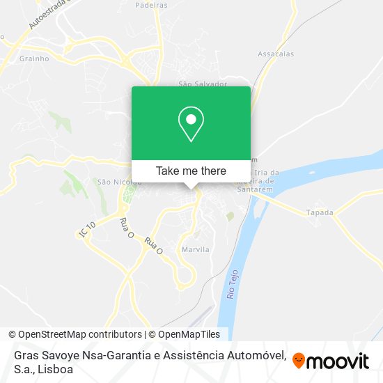 Gras Savoye Nsa-Garantia e Assistência Automóvel, S.a. map