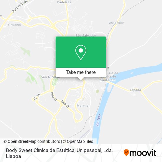 Body Sweet Clínica de Estética, Unipessoal, Lda map
