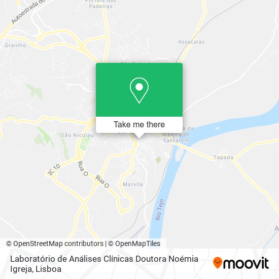 Laboratório de Análises Clínicas Doutora Noémia Igreja map