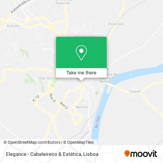 Elegance - Cabeleireiro & Estética map